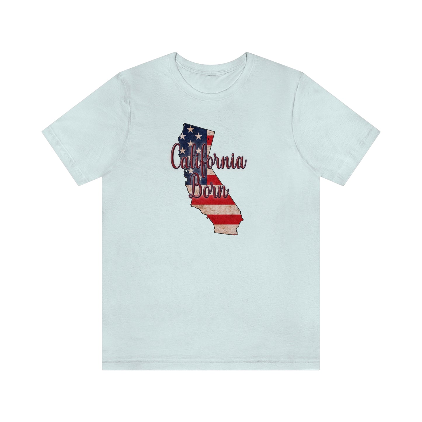 California US Flag Unisex Jersey Short Sleeve Tee Tshirt T-shirt