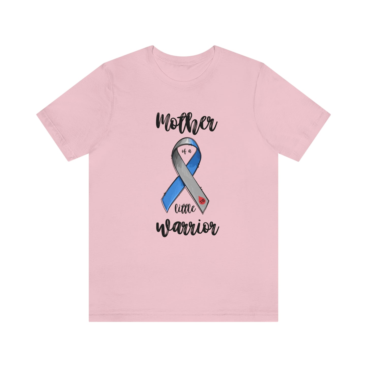 Mother of a Little Warrior Print Unisex Jersey Short Sleeve Tee
