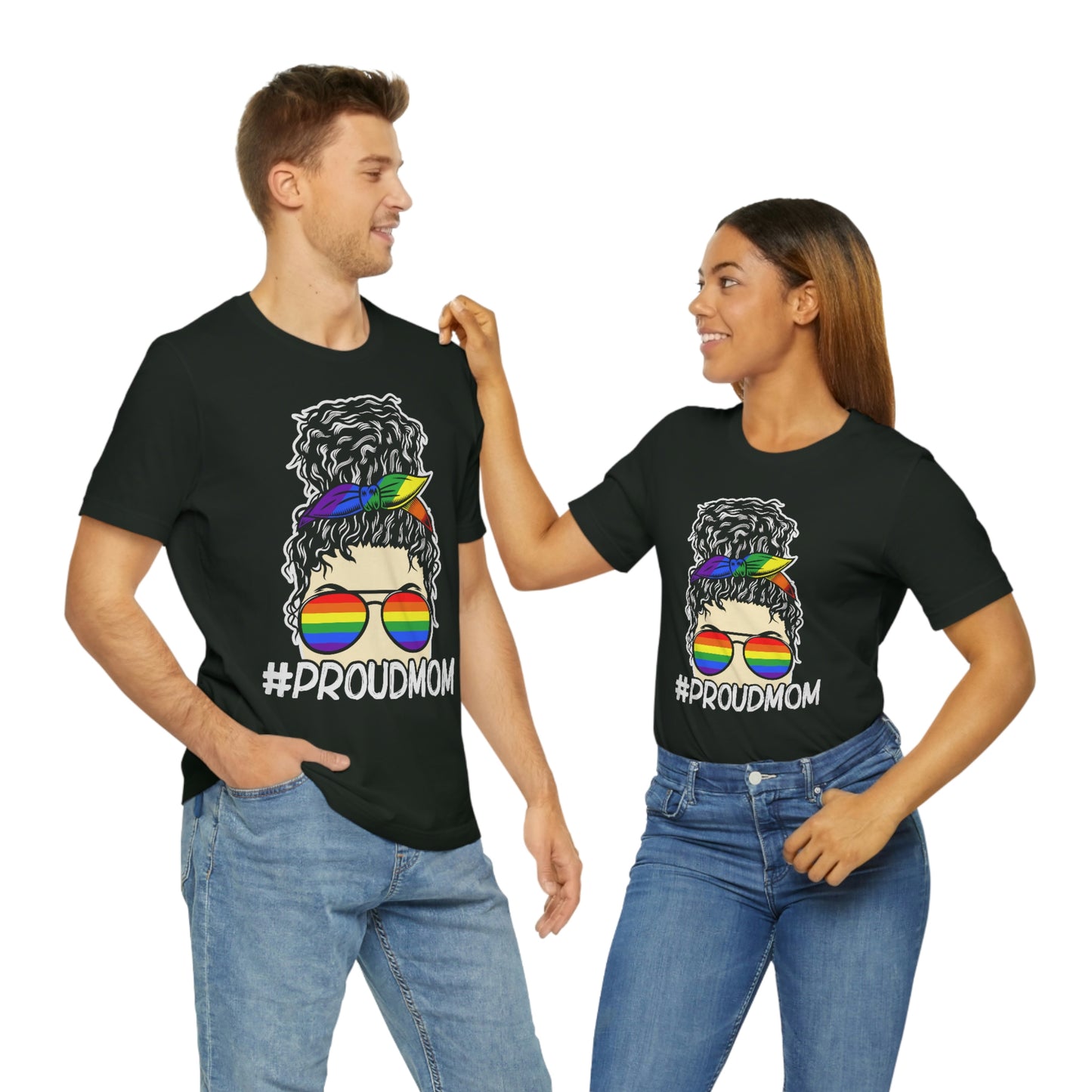 LGBTQIA Proud Mom tshirt tee t-shirt