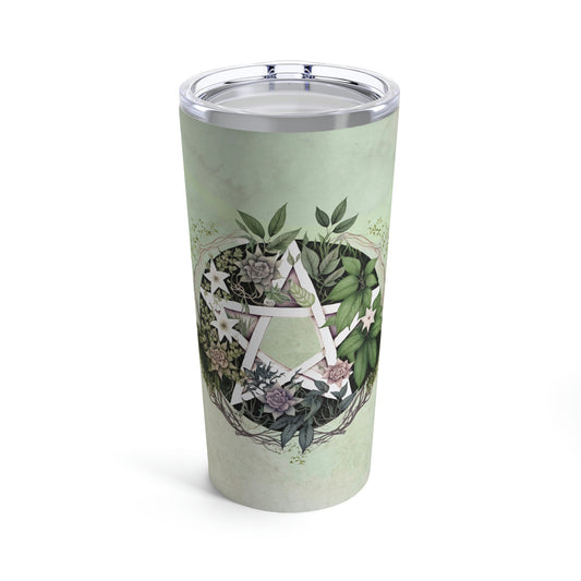 Flower Pentagram Tumbler 20oz