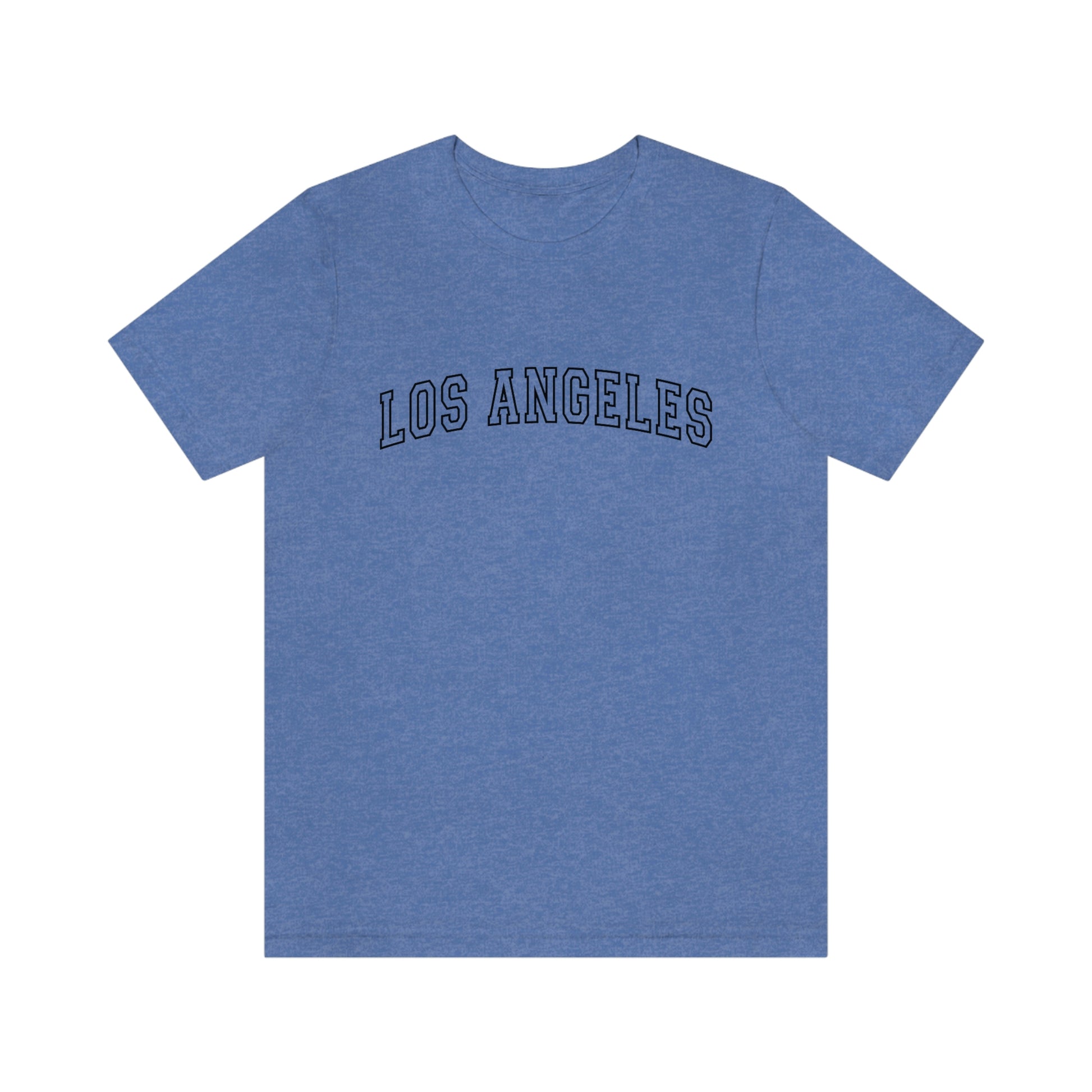 Los Angeles Varsity Letters Arch Unisex Jersey Short Sleeve Tee Tshirt T-shirt