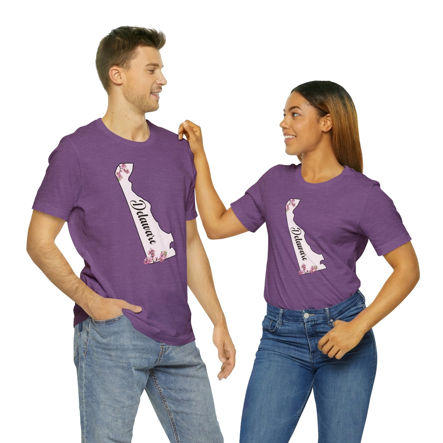 Delaware State Flower Short Sleeve T-shirt