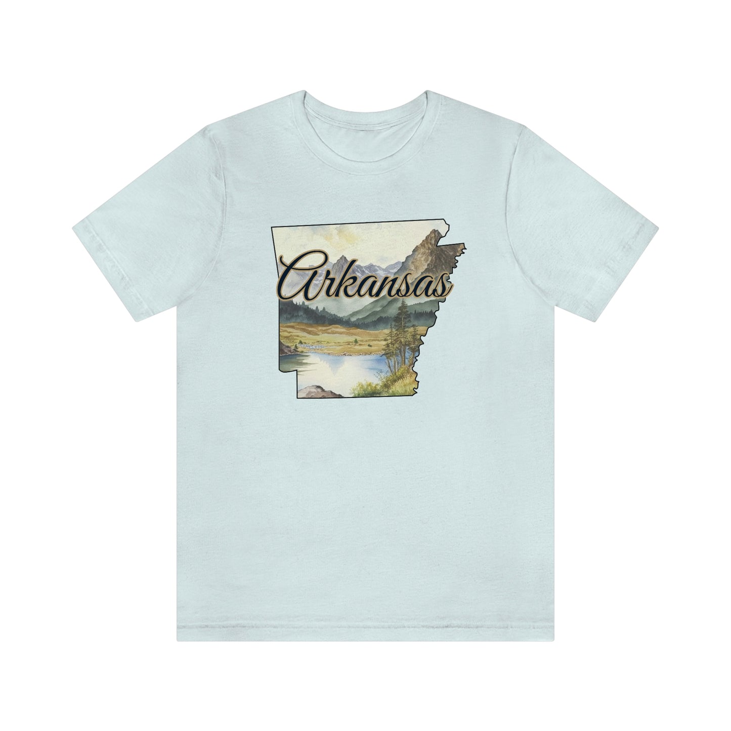 Arkansas Landscape Unisex Jersey Short Sleeve Tee Tshirt T-shirt