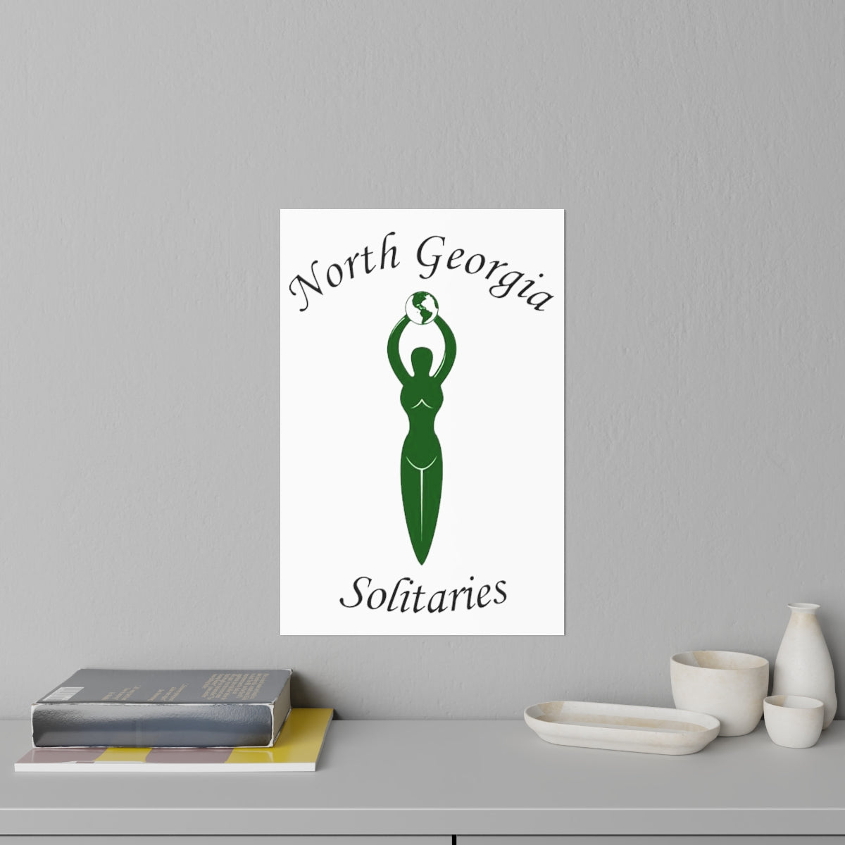 North Georgia Solitaries Wall Decal