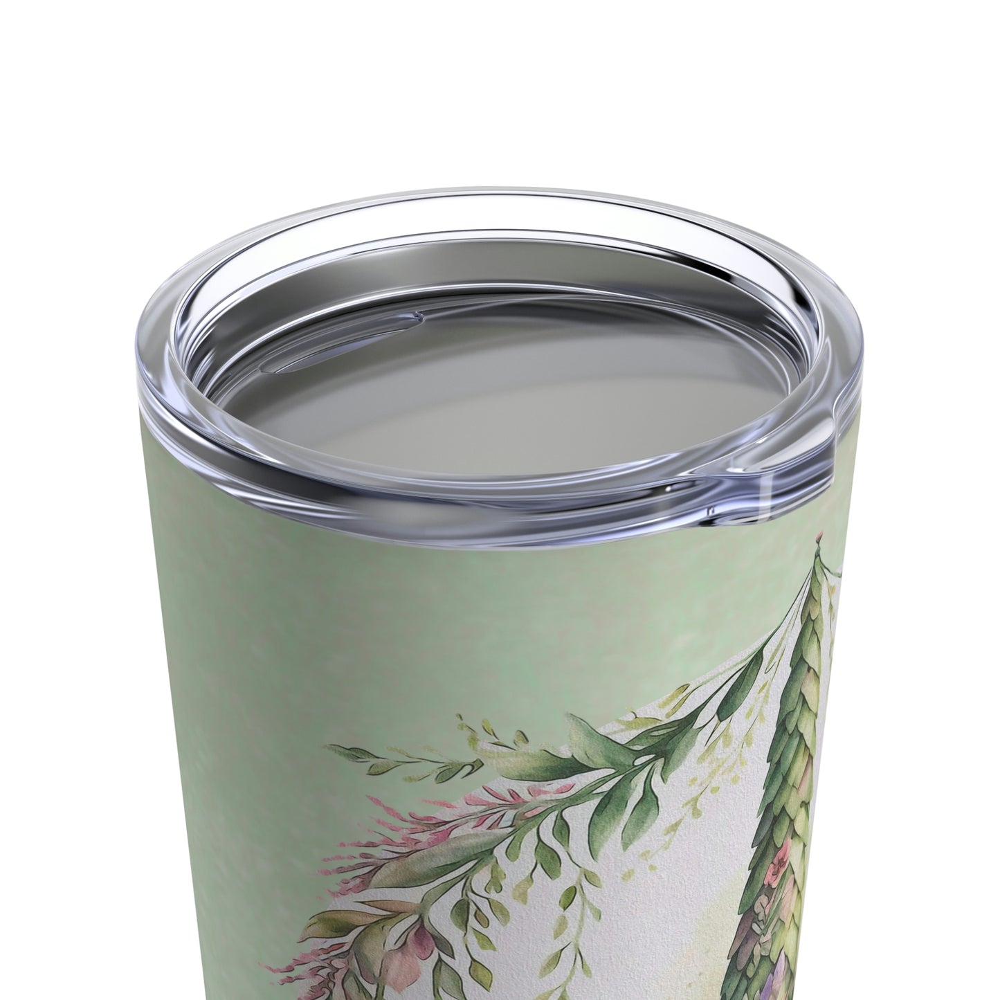 Spring Topiary Watercolor Tumbler 20oz