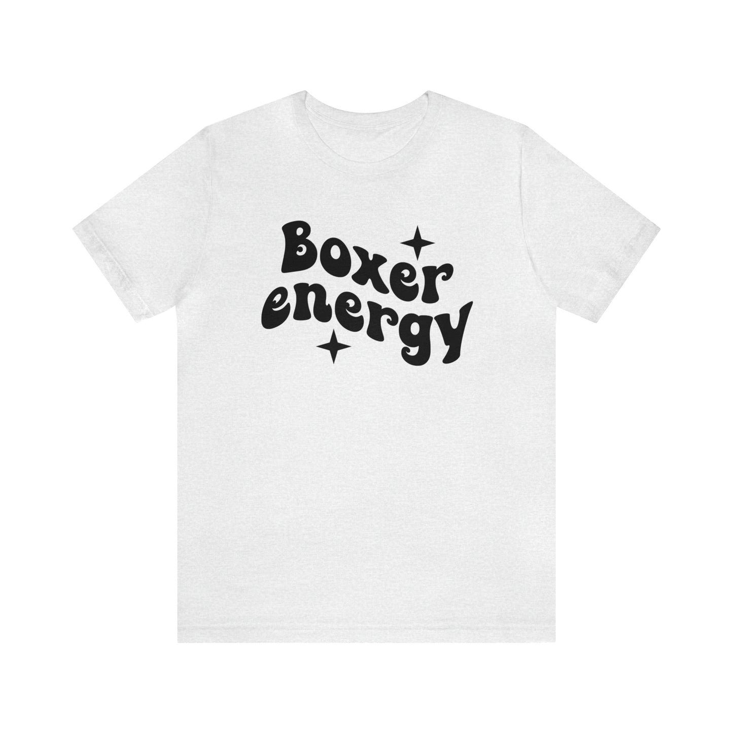 Boxer Energy Dog Short Sleeve T-shirt