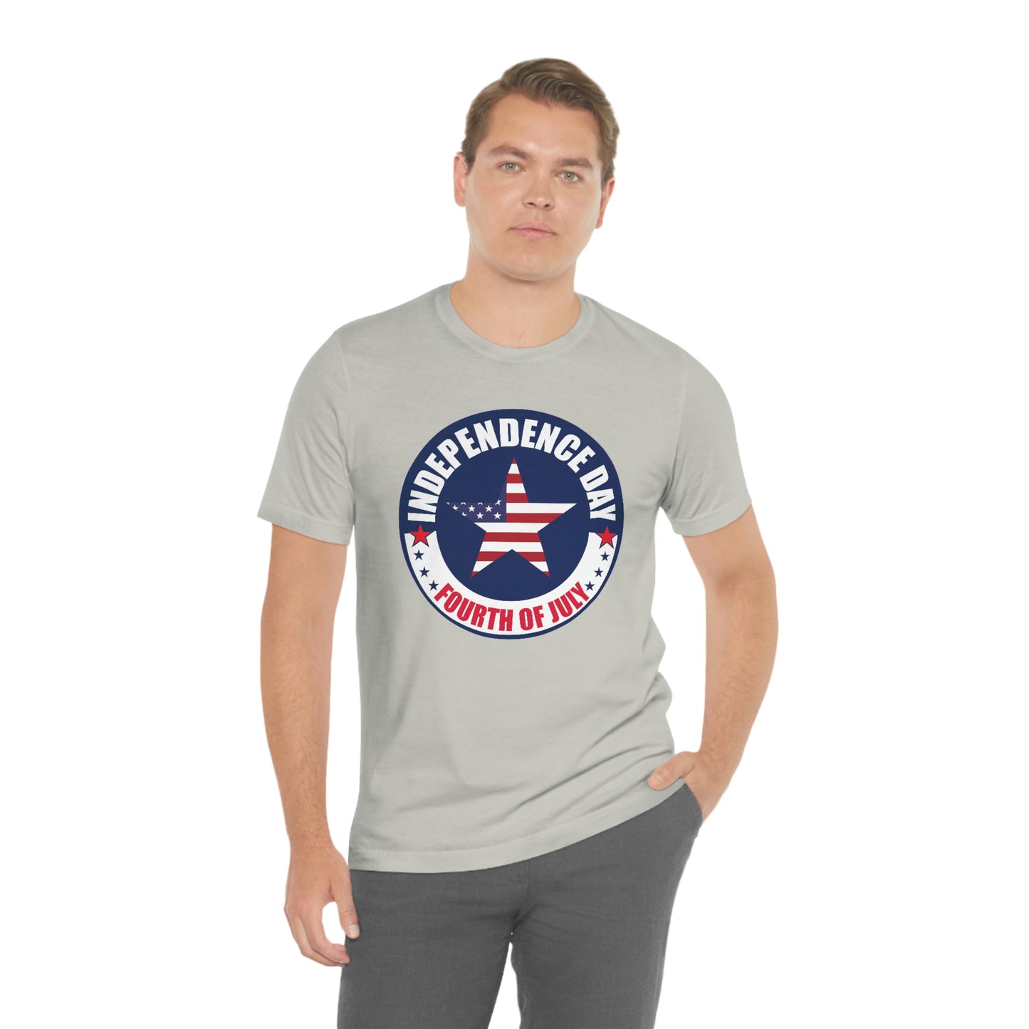 Independence Day Happy 4th of July Unisex Jersey Short Sleeve Tee