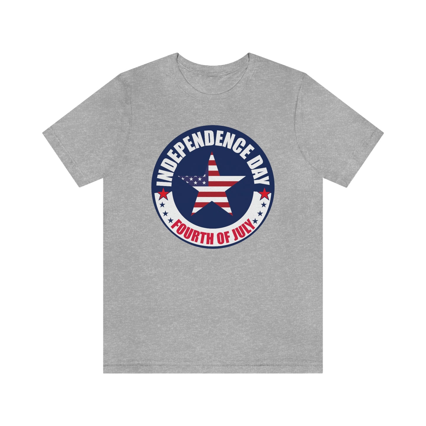 Independence Day Happy 4th of July Unisex Jersey Short Sleeve Tee