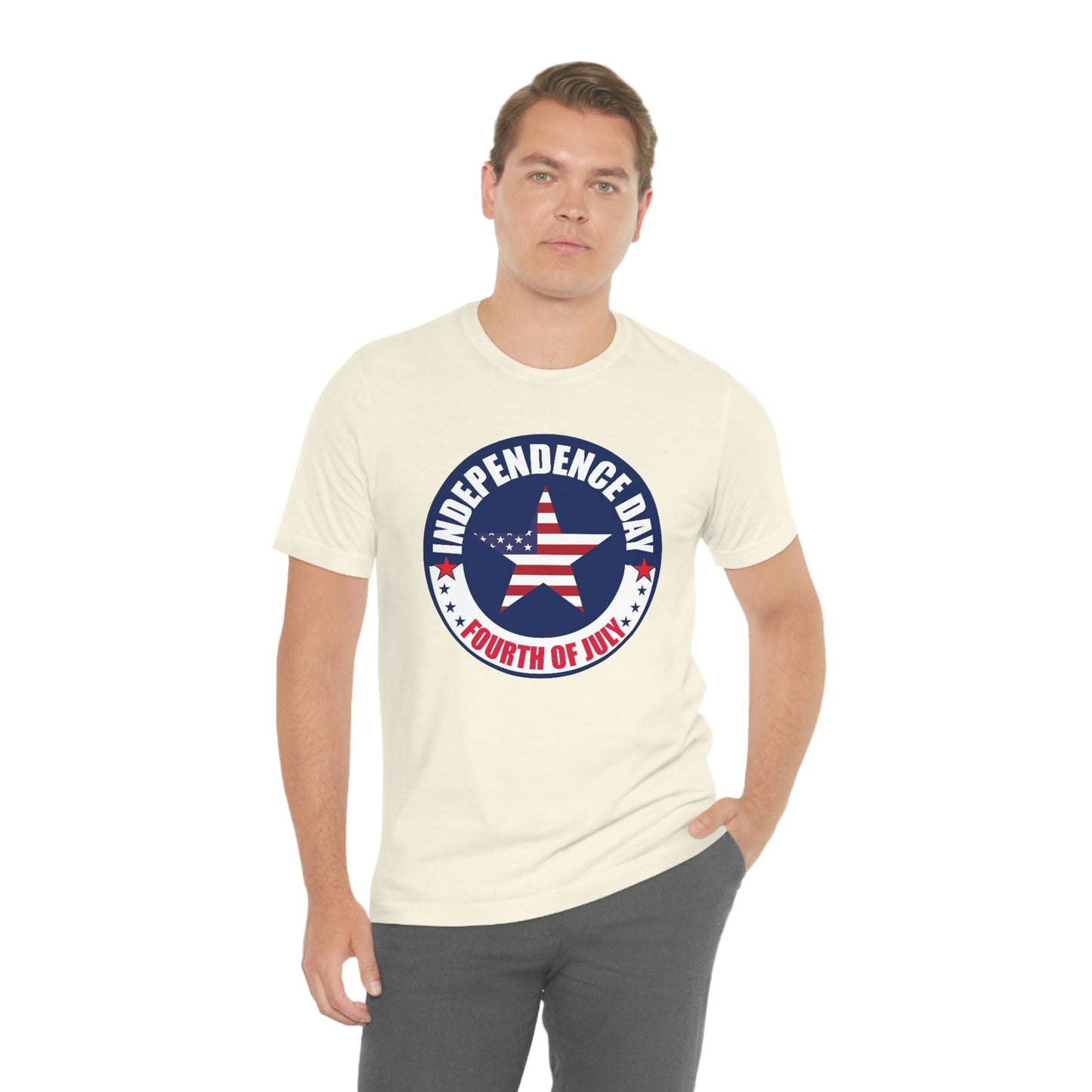 Independence Day Happy 4th of July Unisex Jersey Short Sleeve Tee