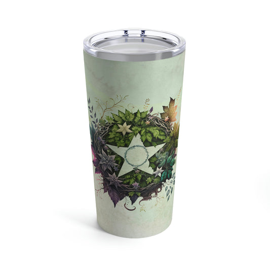 Flower Pentagram Tumbler 20oz