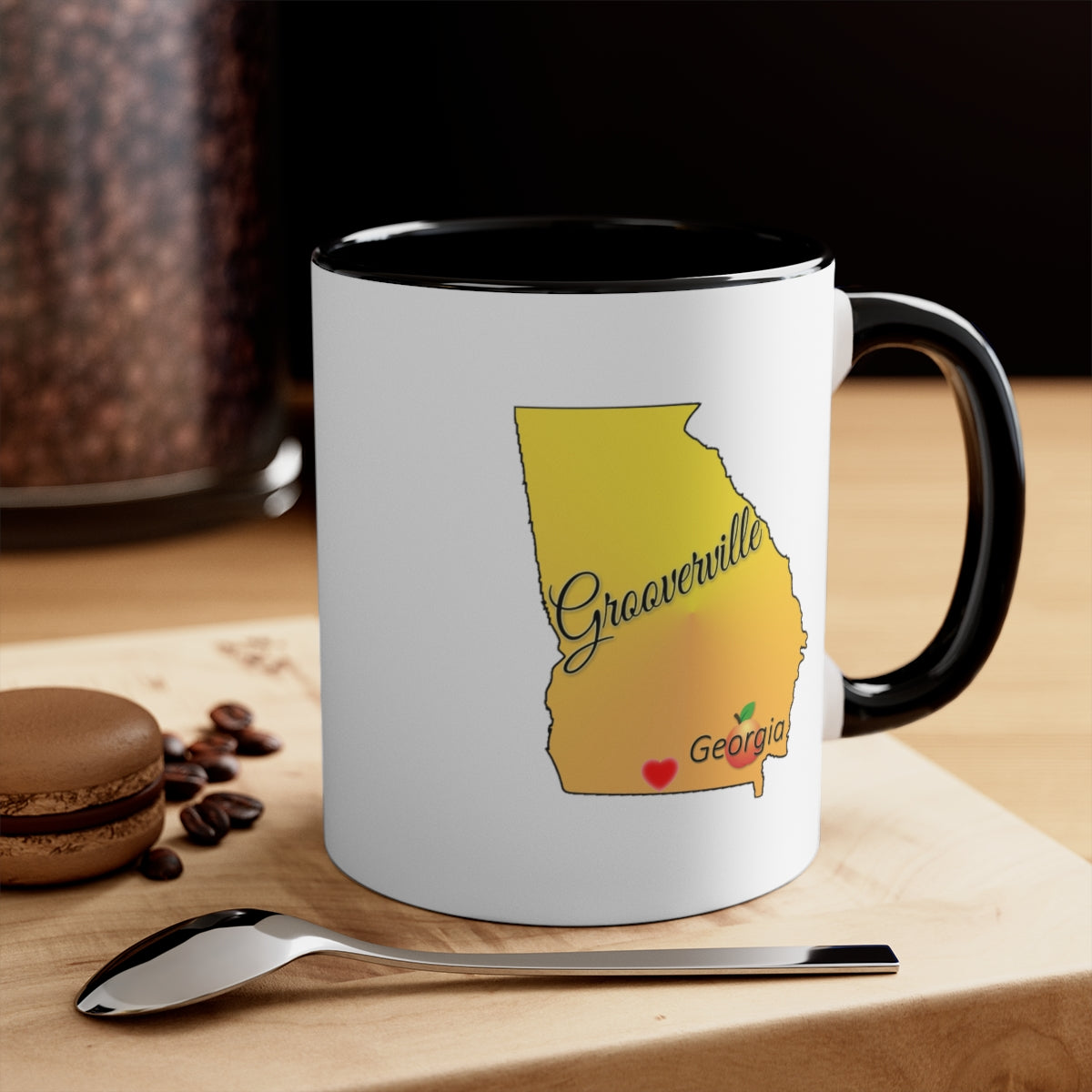 Grooverville Georgia Accent Coffee Mug, 11oz