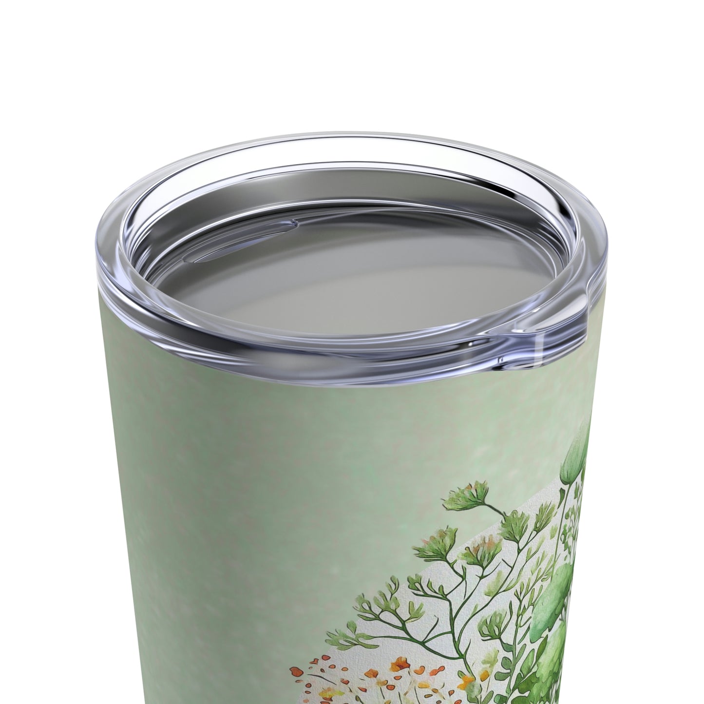 Greenery Watercolor Tumbler 20oz