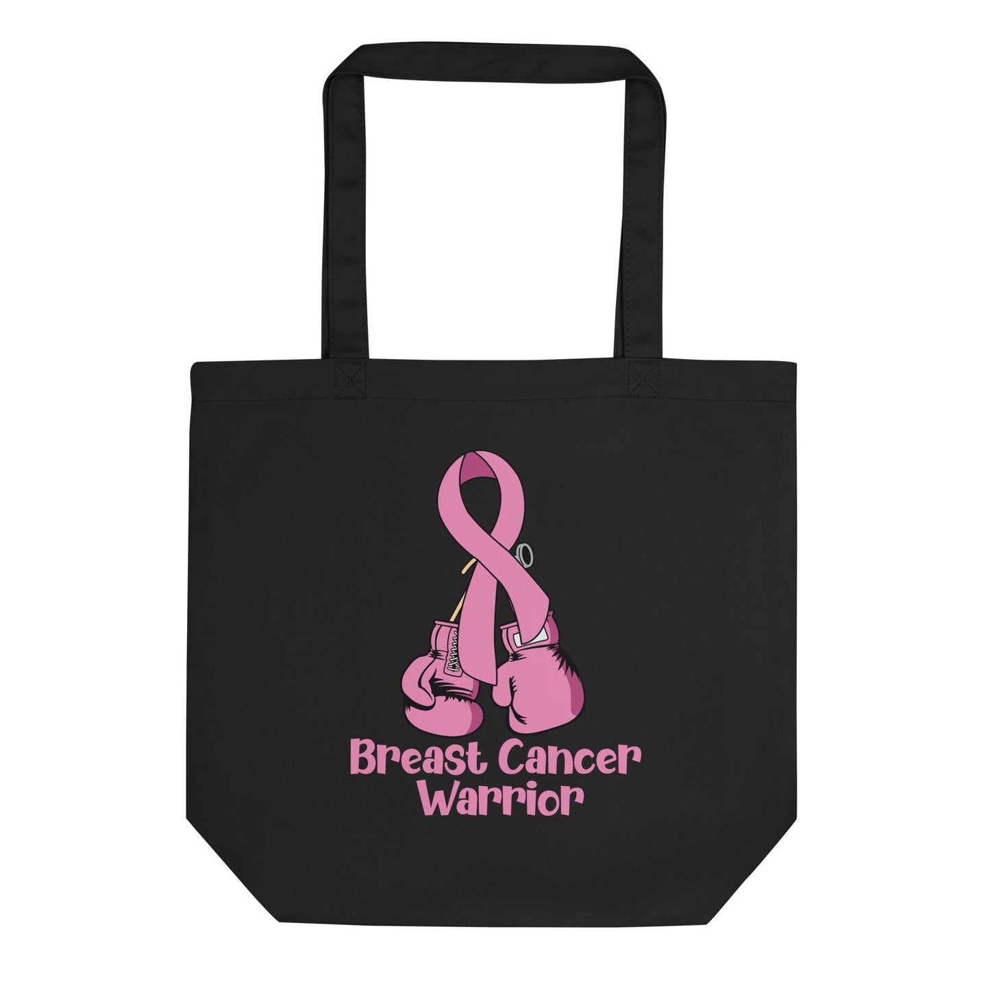 Breast Cancer Warrior Eco Tote Bag