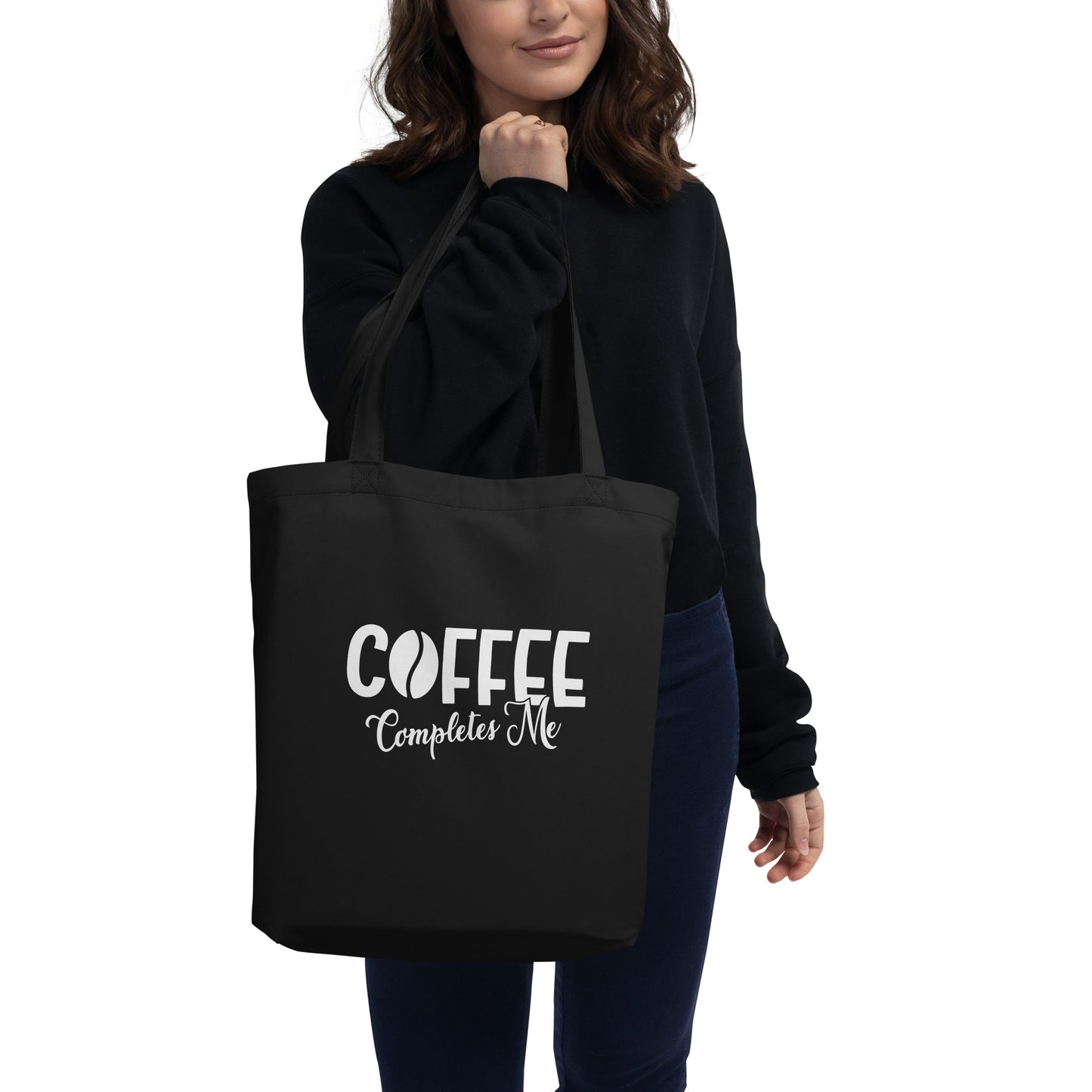 Coffee Completes Me Eco Tote Bag
