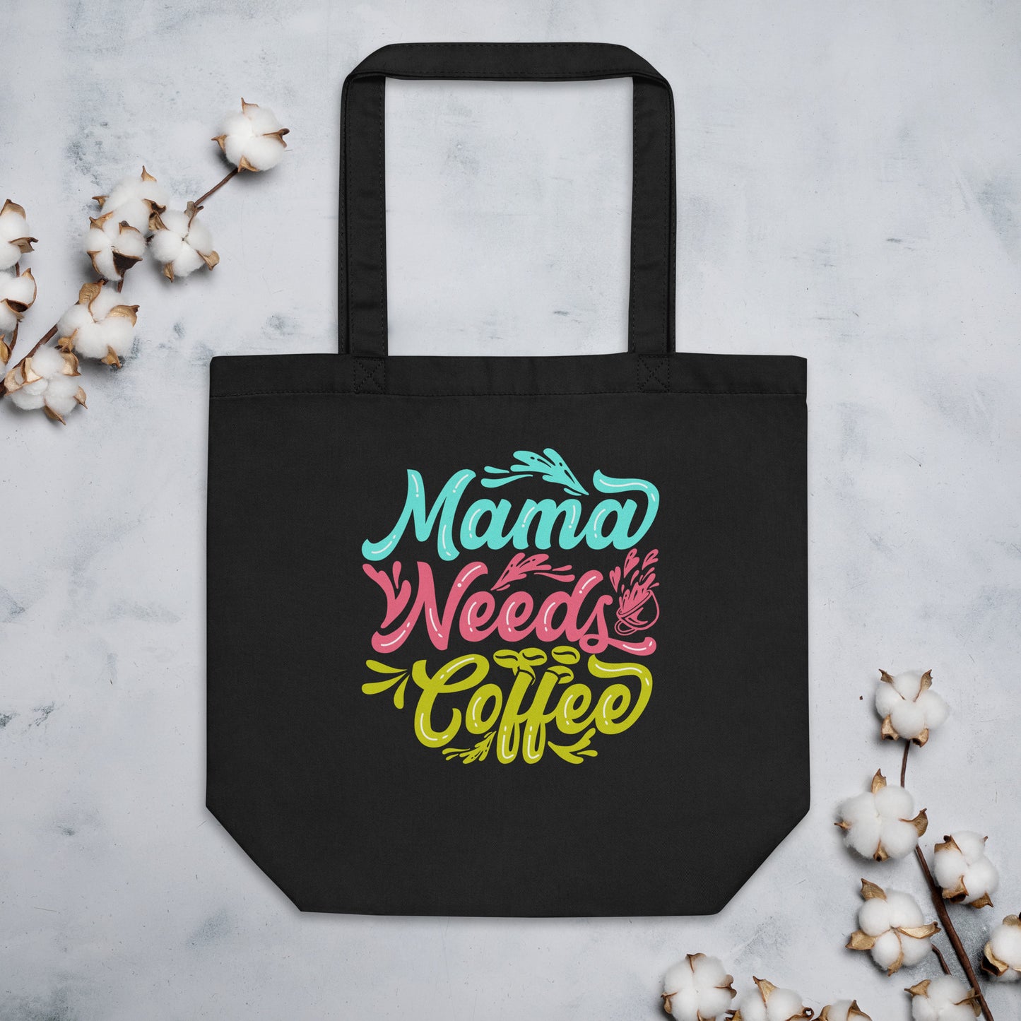 Mama Needs Coffee Eco Tote Bag