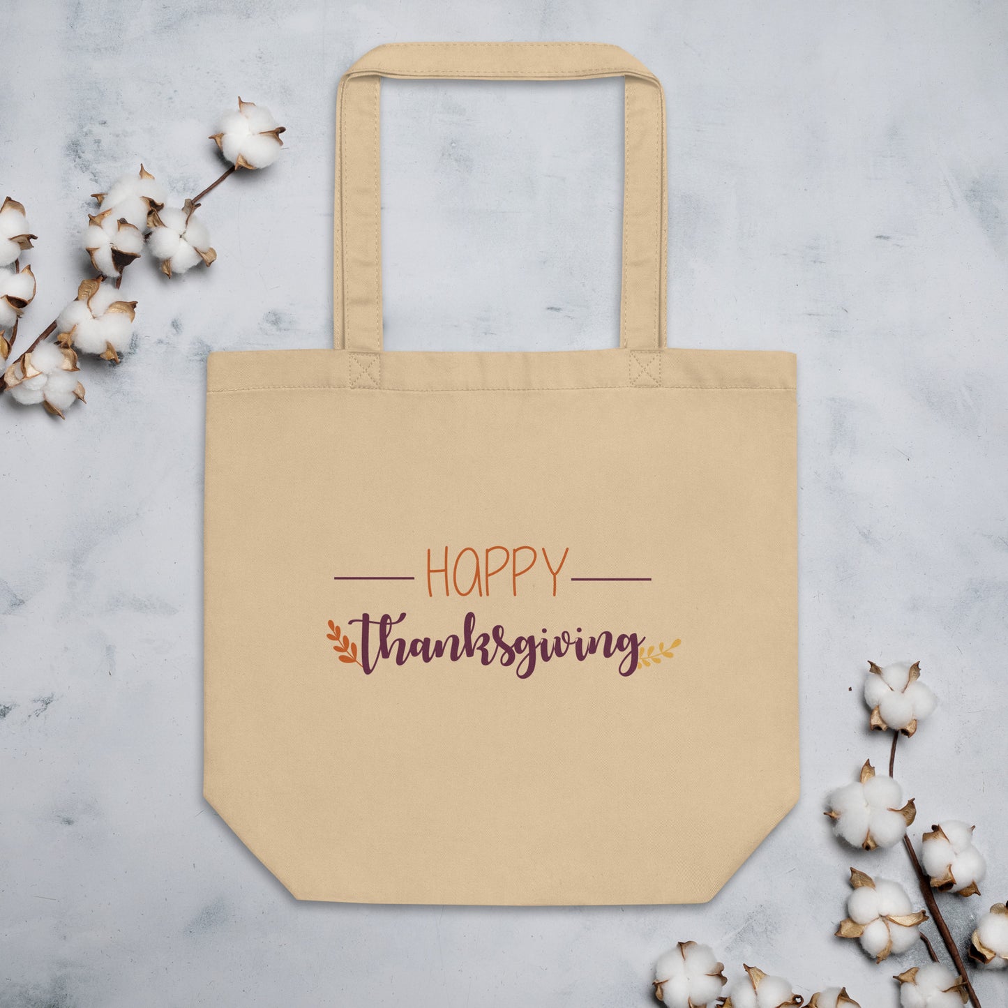 Happy Thanksgiving Eco Tote Bag