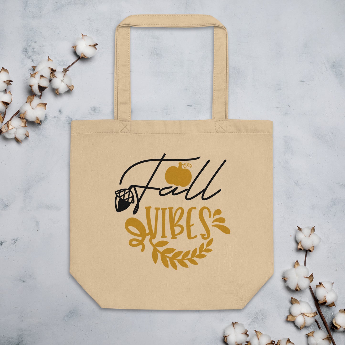 Fall Vibes Eco Tote Bag