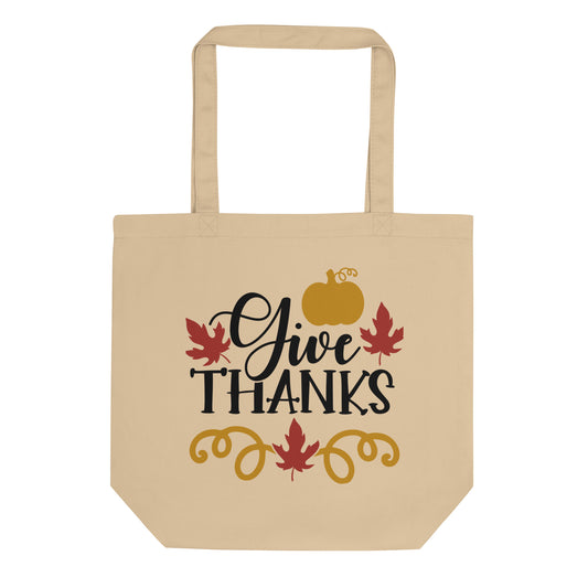 Give Thanks Eco Tote Bag