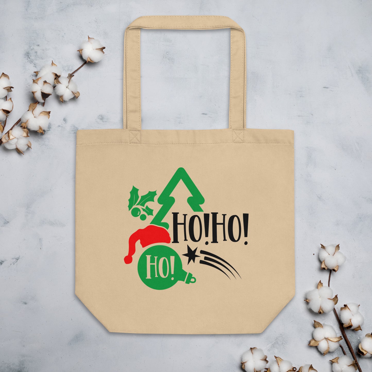 Ho Ho Ho Tote Bag - Christmas Holiday