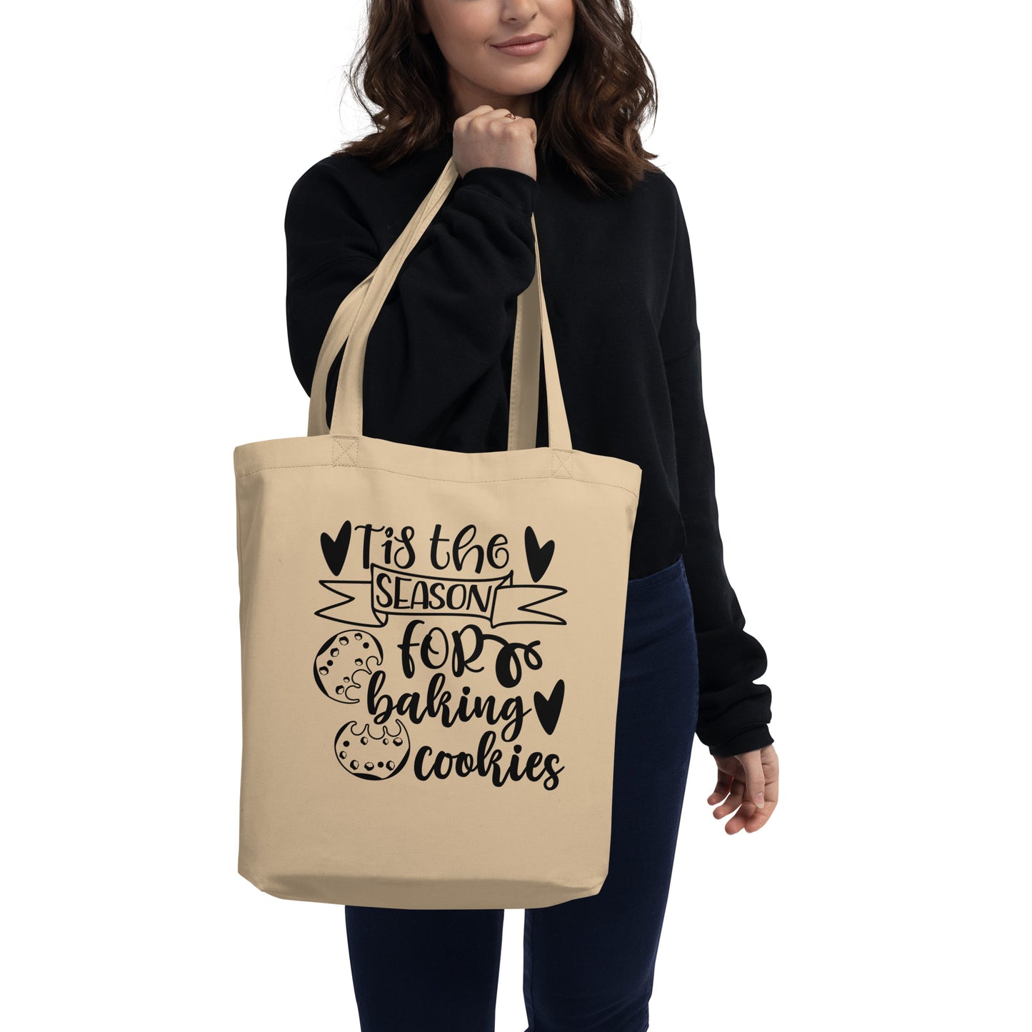 Tis the Season for Baking Cookies Eco Tote Bag