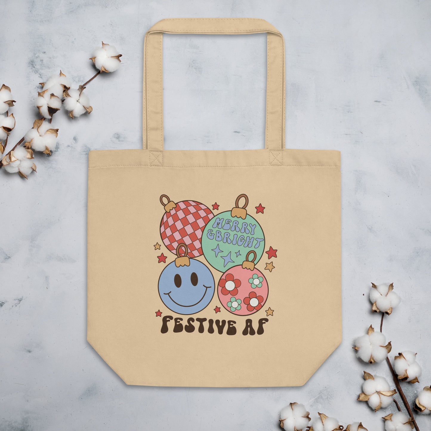 Festive AF Eco Tote Bag