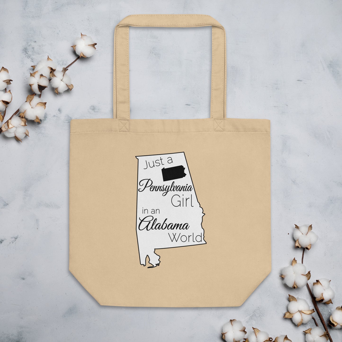 Just a Pennsylvania Girl in an Alabama World Eco Tote Bag