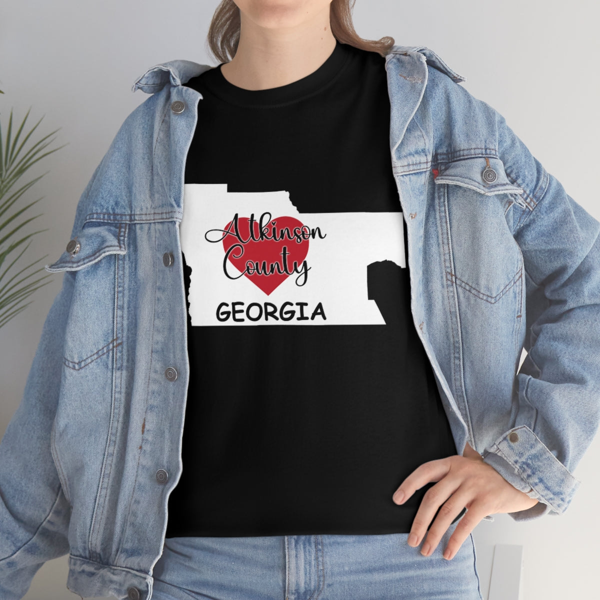 Atkinson County Georgia Unisex Heavy Cotton Tee