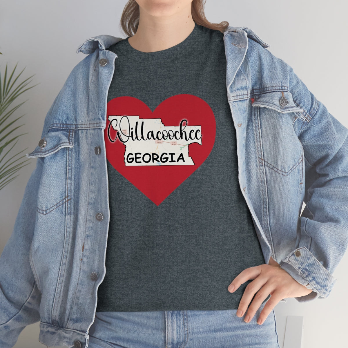 Willacoochee Georgia Unisex Heavy Cotton Tee
