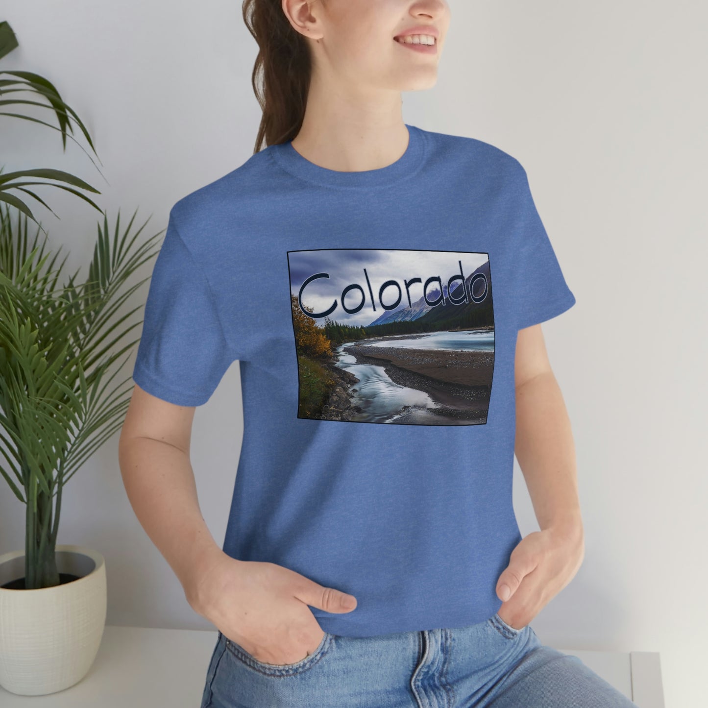 Colorado Water Unisex Jersey Short Sleeve Tee Tshirt T-shirt
