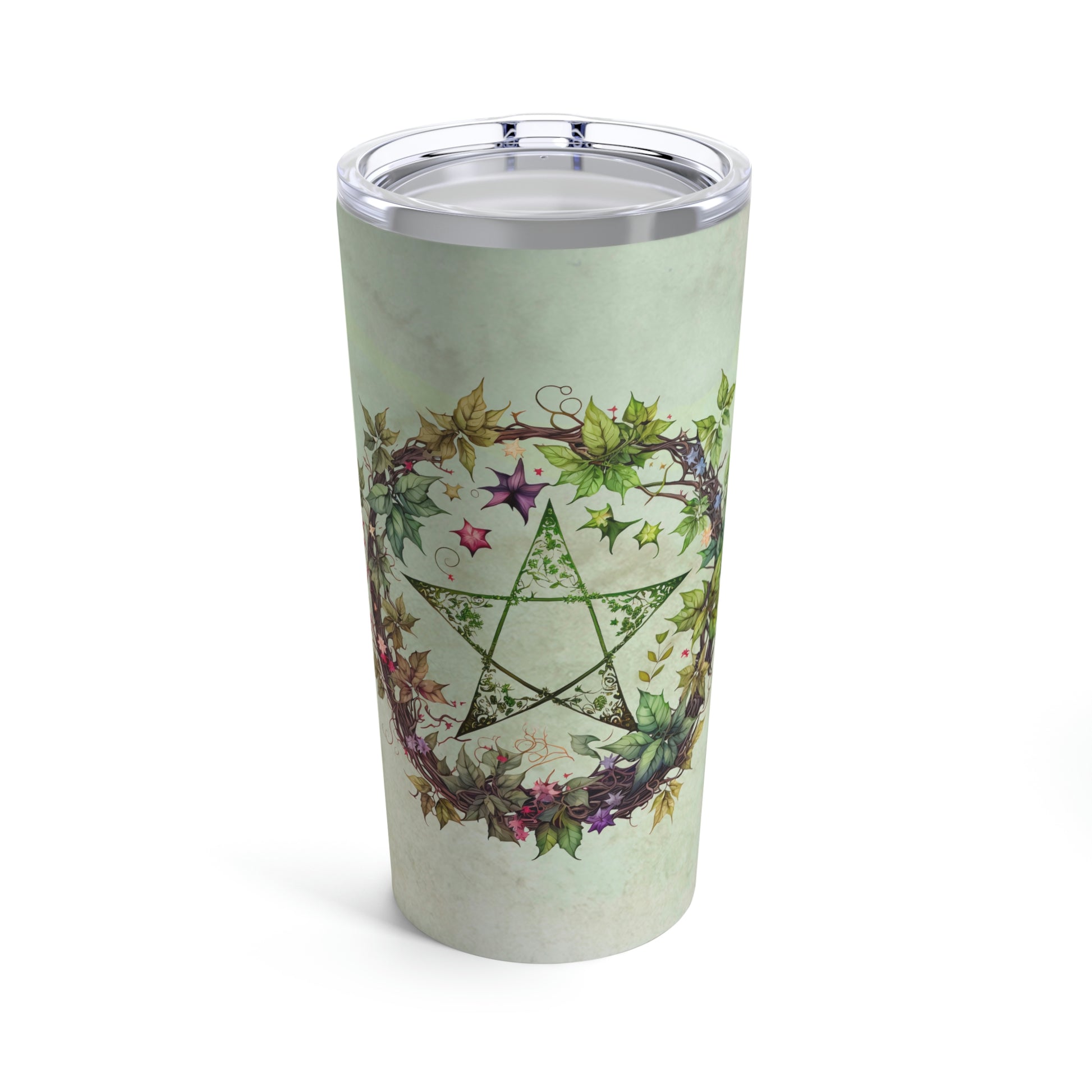 Flower Pentagram Tumbler 20oz