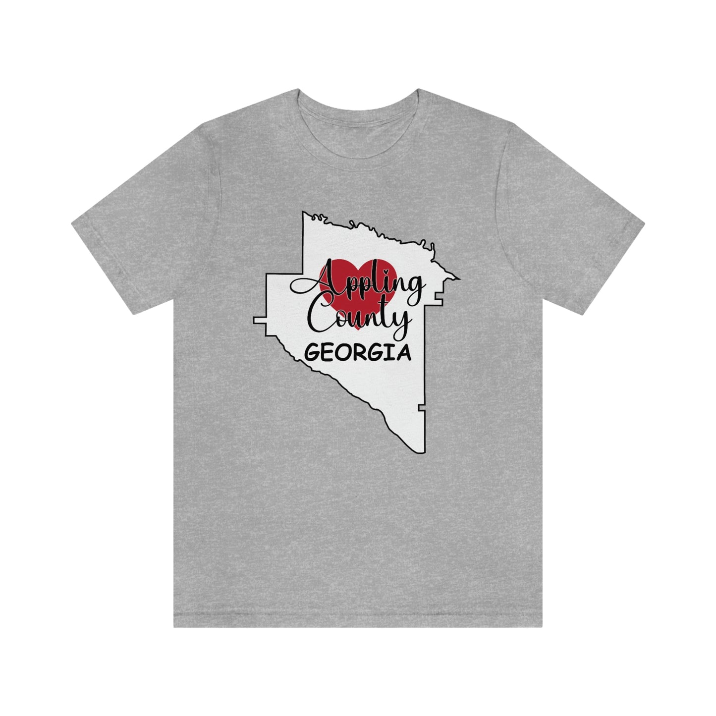 Appling County Georgia Unisex Jersey Short Sleeve Tee