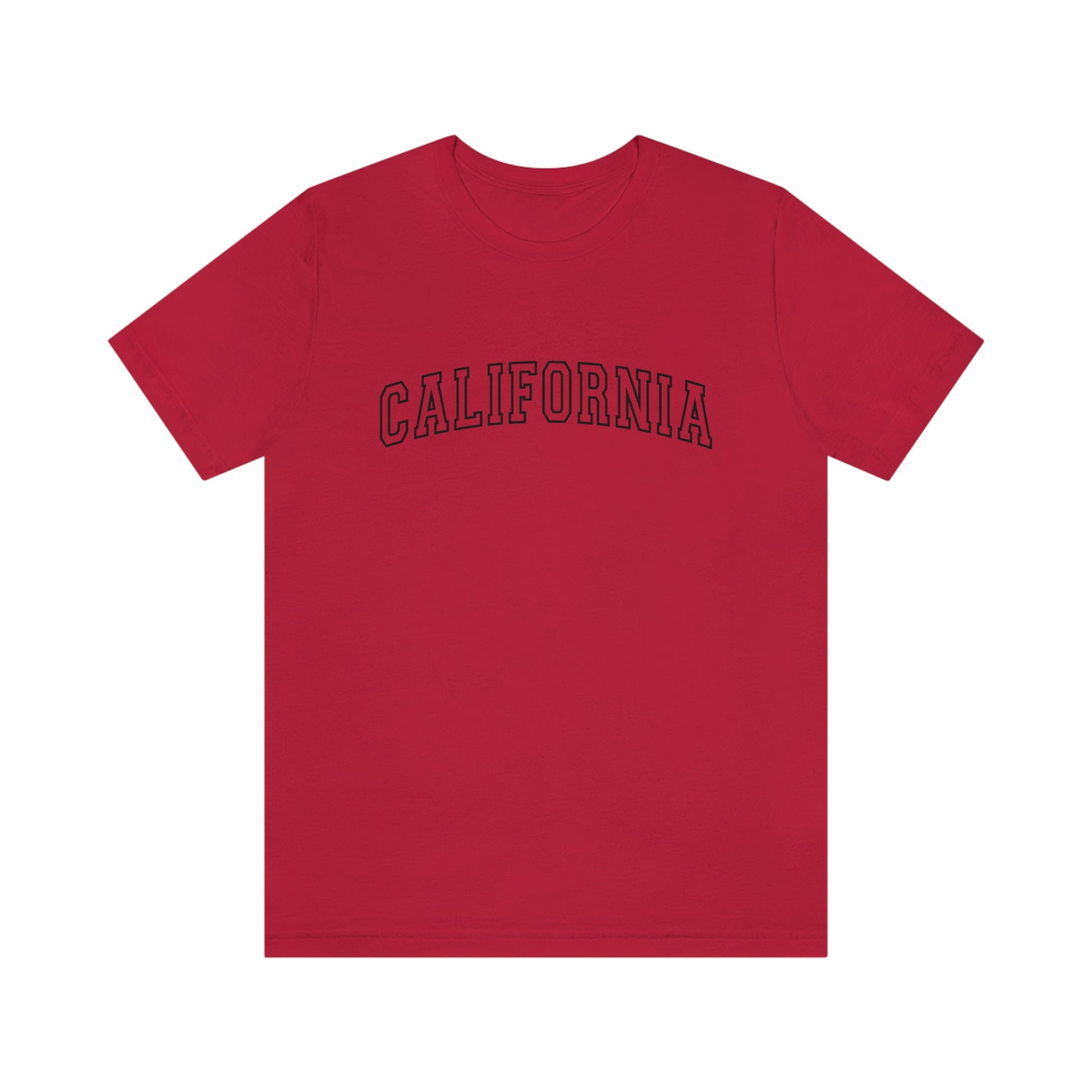 California Arch Varsity Letters Unisex Jersey Short Sleeve Tee Tshirt T-shirt