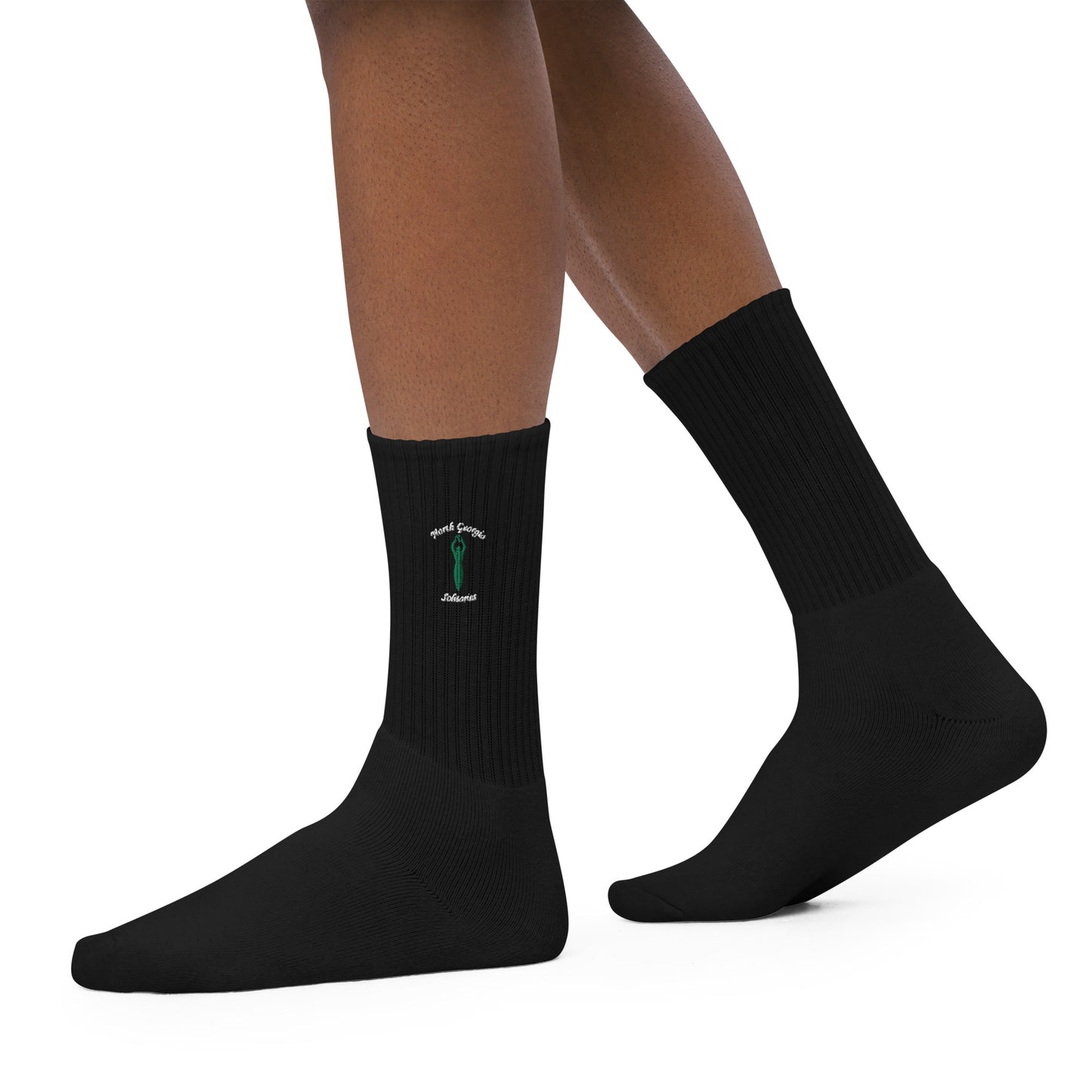 North Georgia Solitaries Embroidered socks