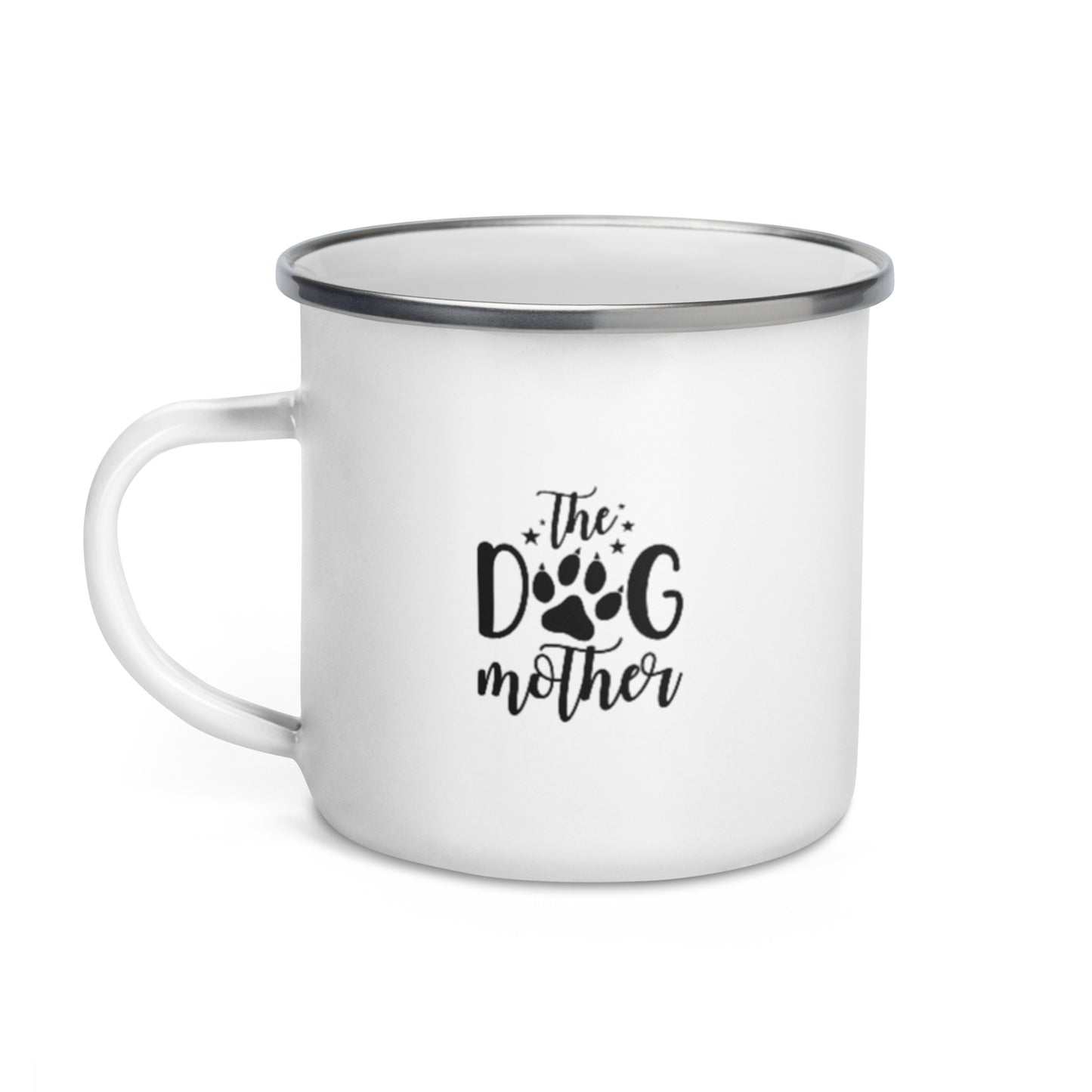 The Dog Mother Enamel Mug