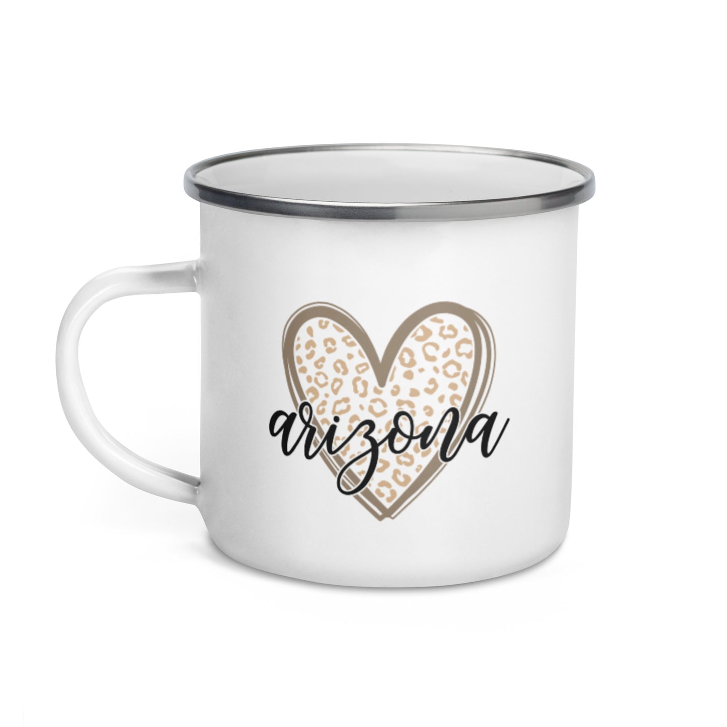 Arizona Heart Enamel Mug