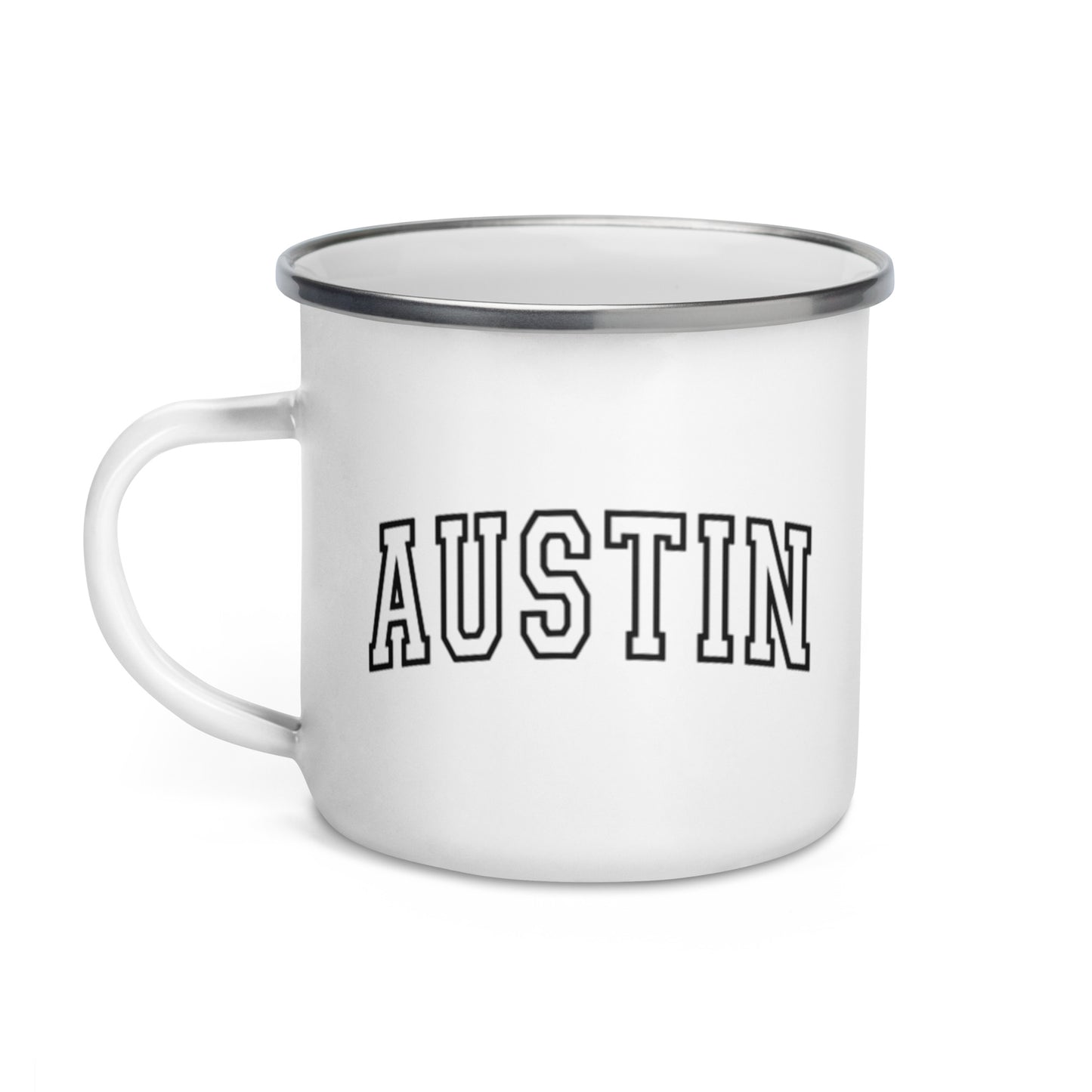 Austin Enamel Mug