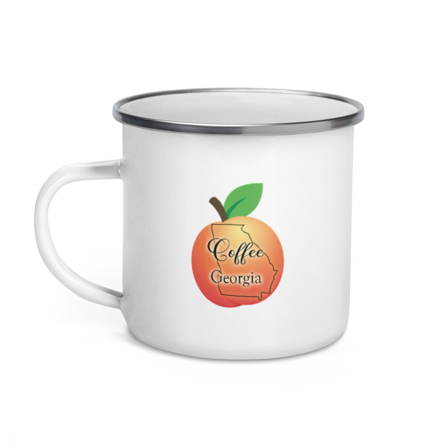 Coffee Georgia Enamel Mug