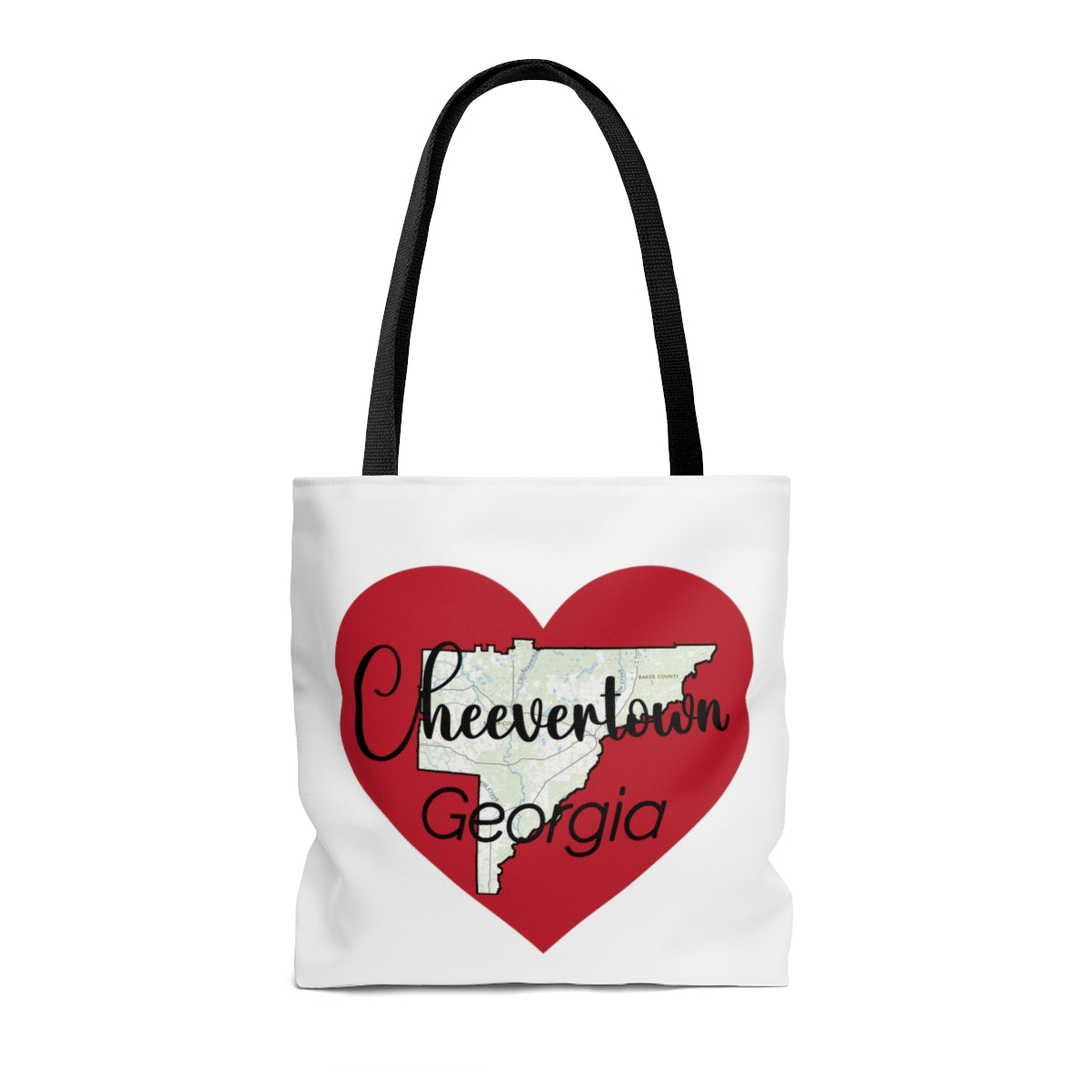 Cheevertown Georgia AOP Tote Bag
