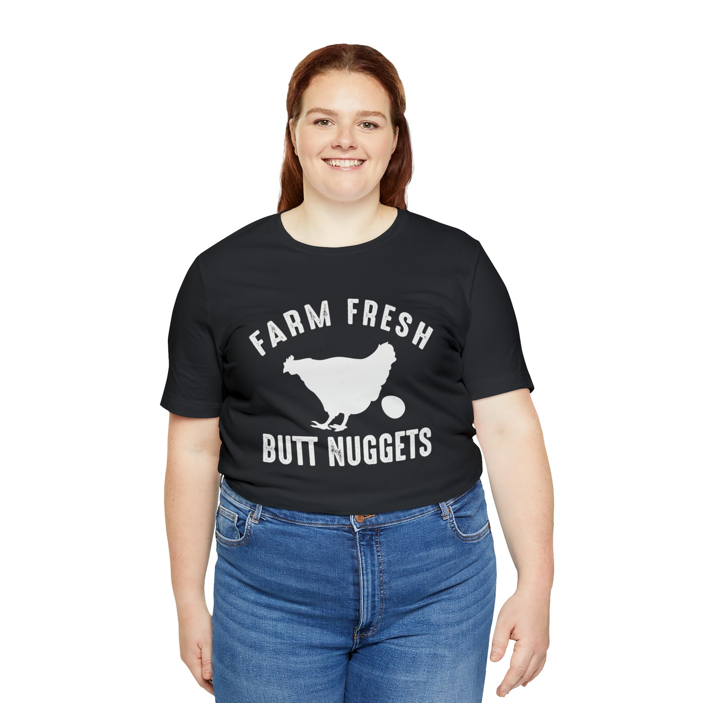 Farm Fresh Butt Nuggets Chicken Short Sleeve T-shirt