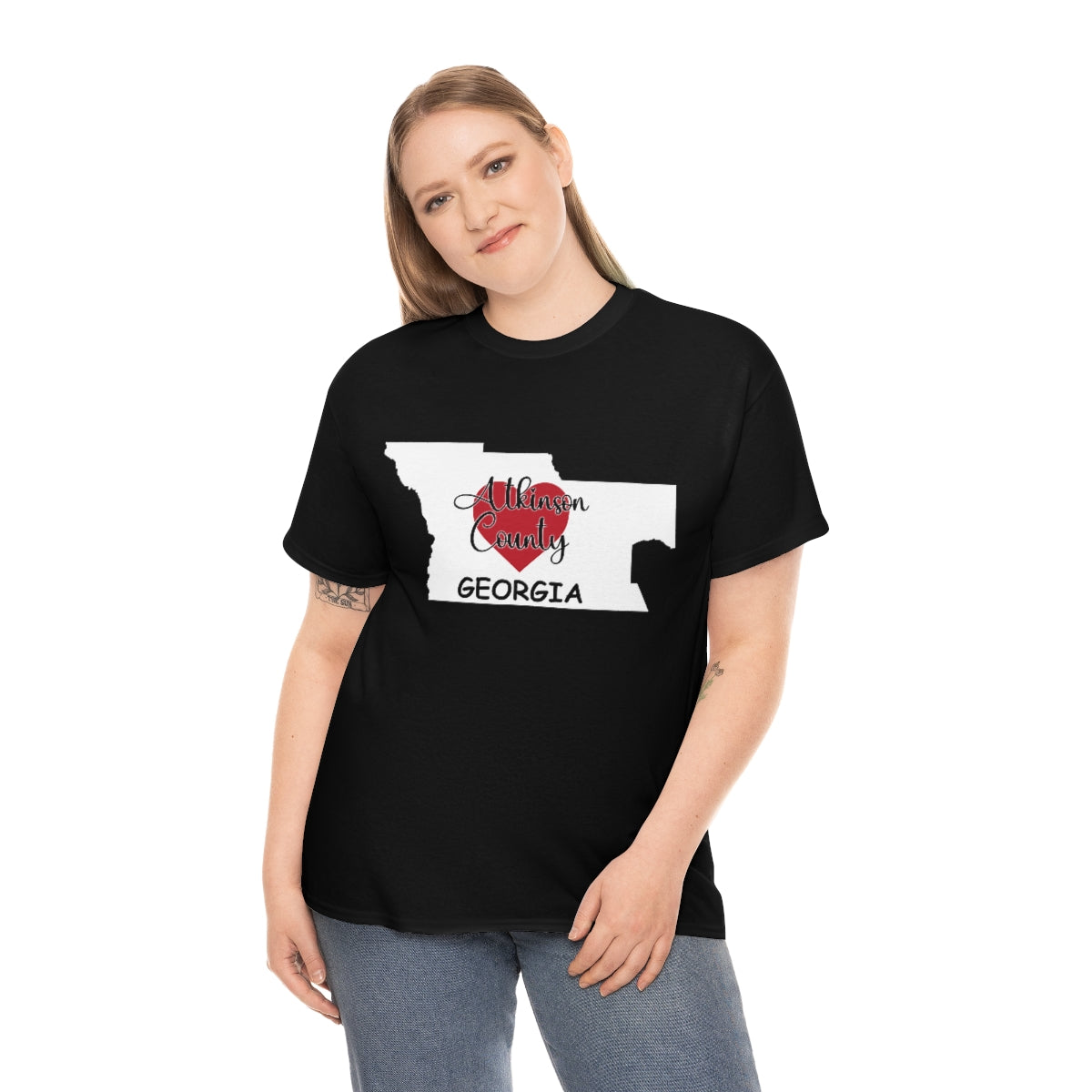 Atkinson County Georgia Unisex Heavy Cotton Tee