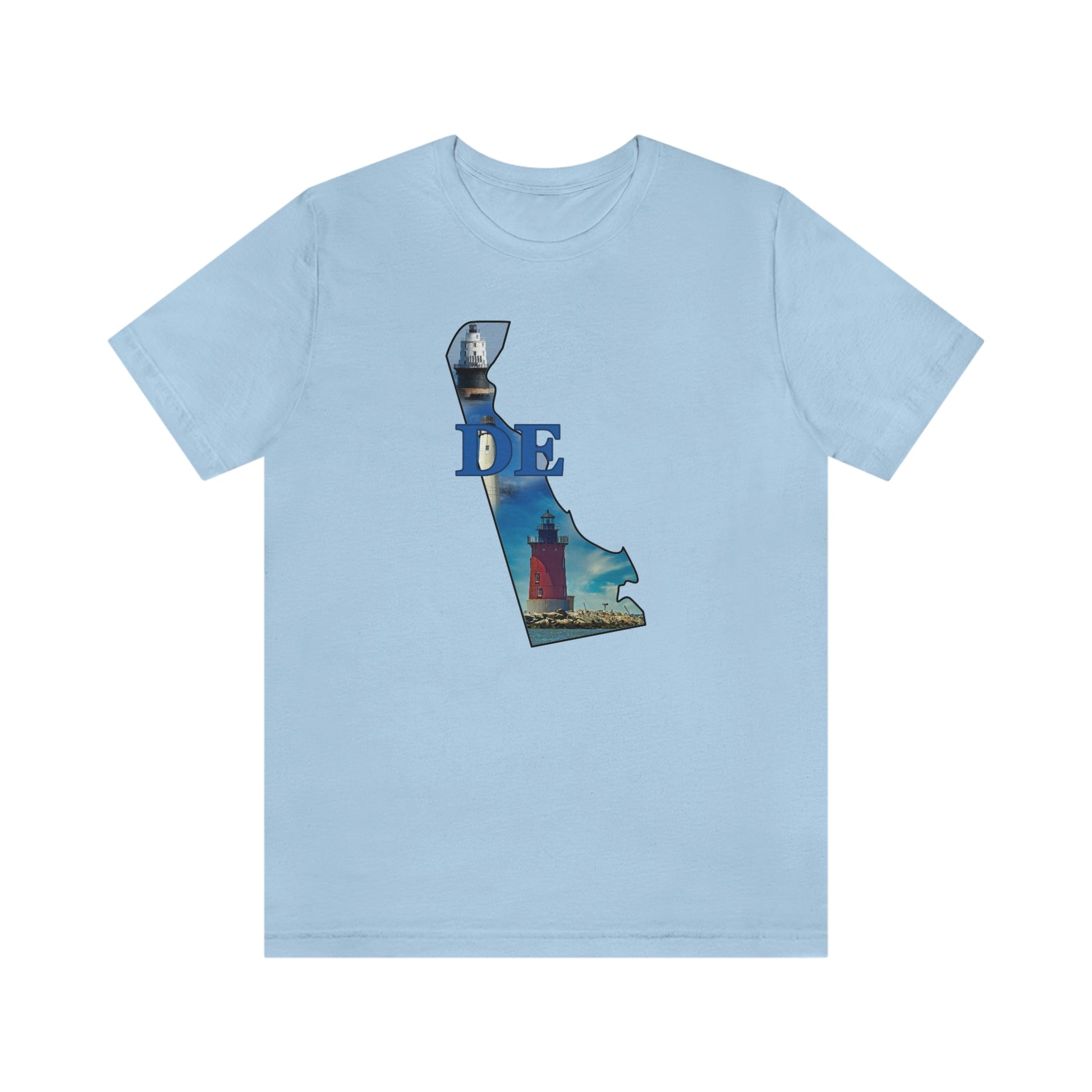 Delaware Lighthouse Short Sleeve  T-shirt