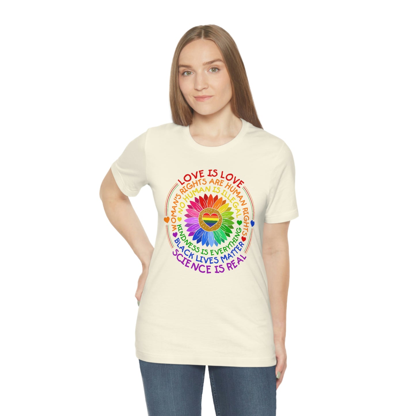 Awareness Print Unisex Jersey Short Sleeve Tee