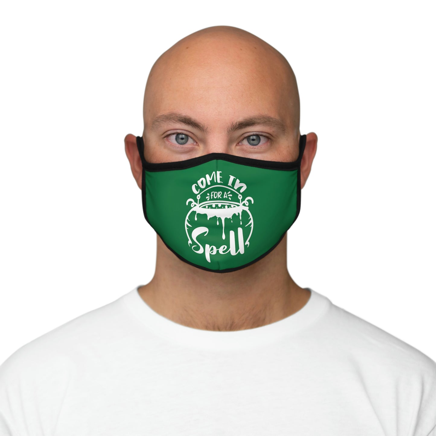 Come in for a Spell Fitted Polyester Face Mask