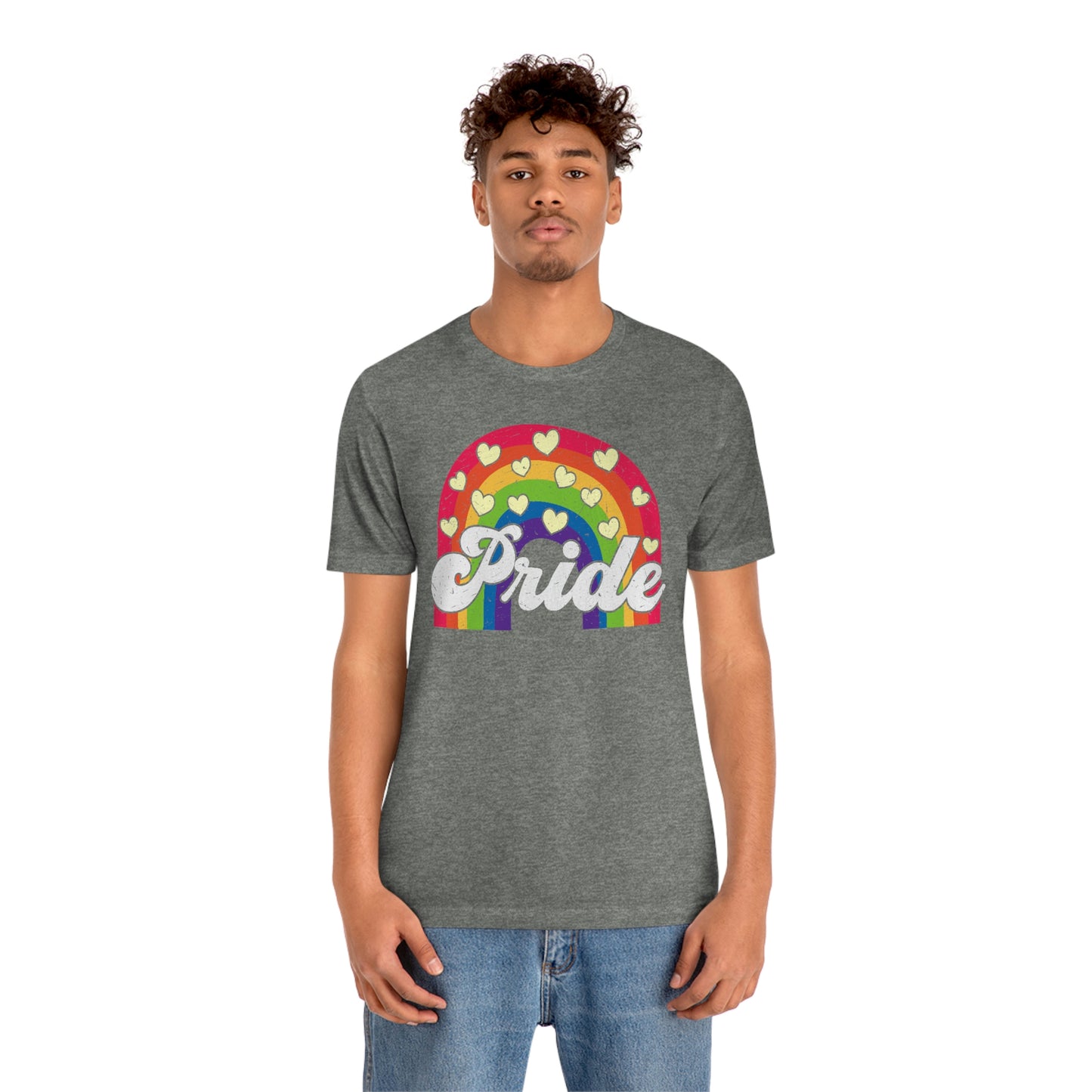 Pride Rainbow LGBTQIA Unisex Jersey Short Sleeve Tee