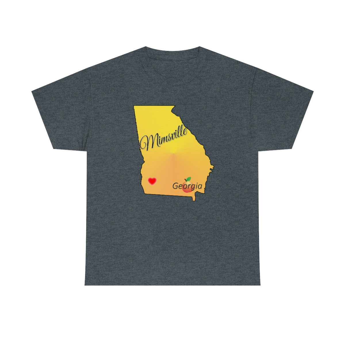Mimsville Georgia Unisex Heavy Cotton Tee