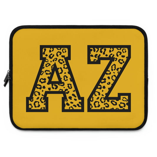 Arizona Leopard Print AZ Print Laptop Sleeve