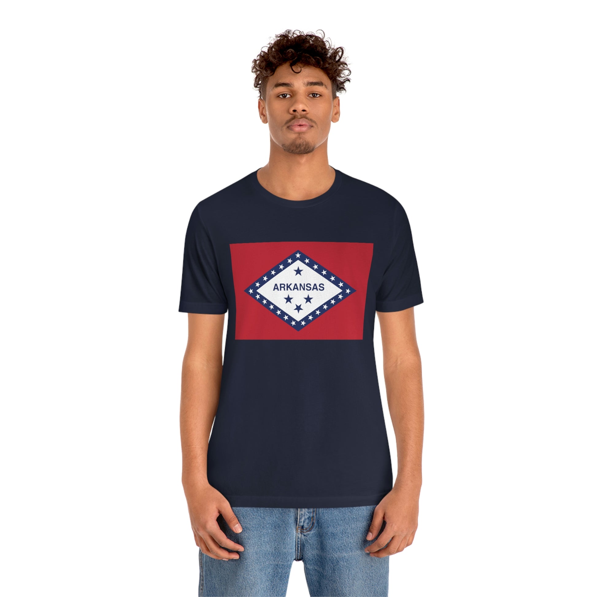 Arkansas Flag Unisex Jersey Short Sleeve Tee Tshirt T-shirt