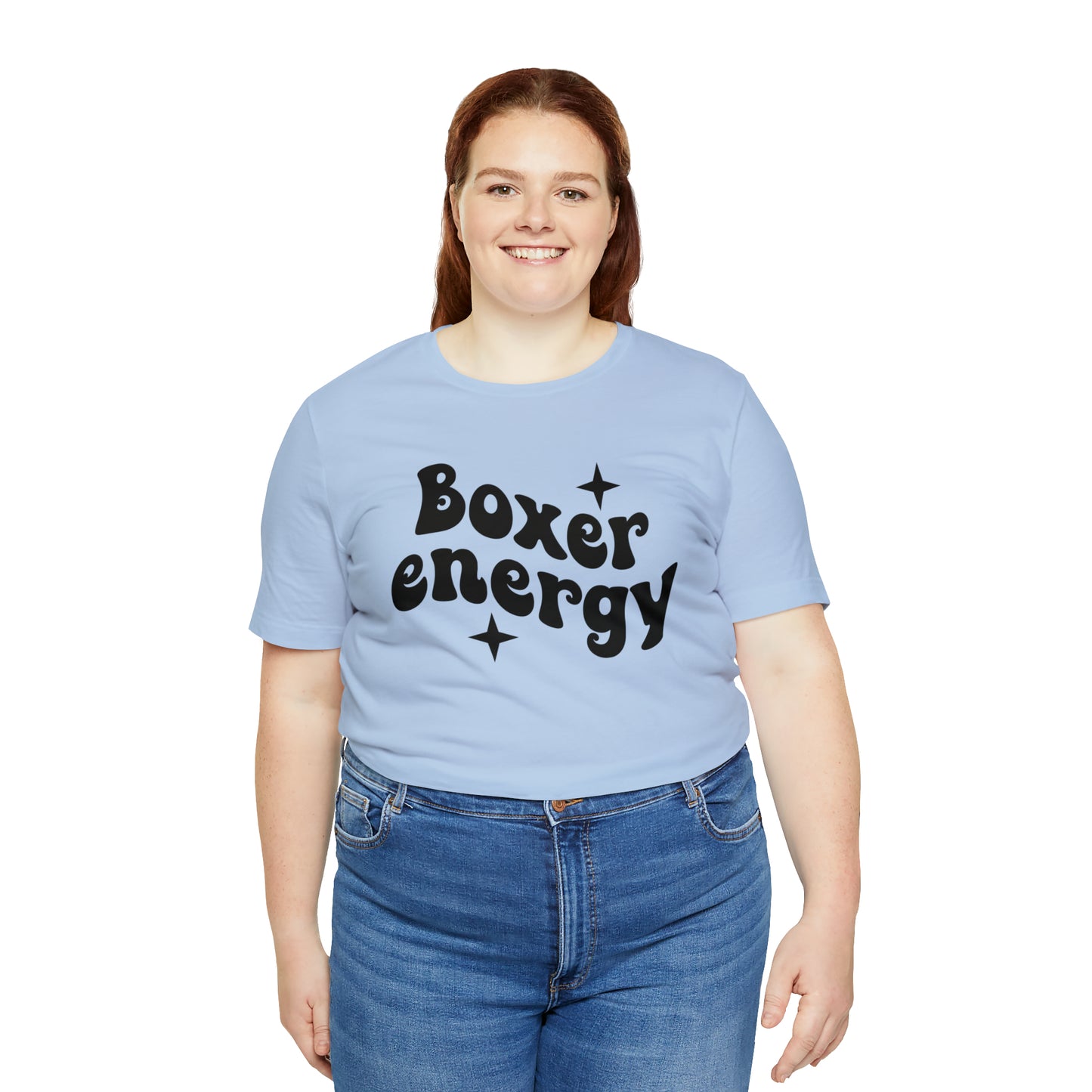 Boxer Energy Dog Short Sleeve T-shirt