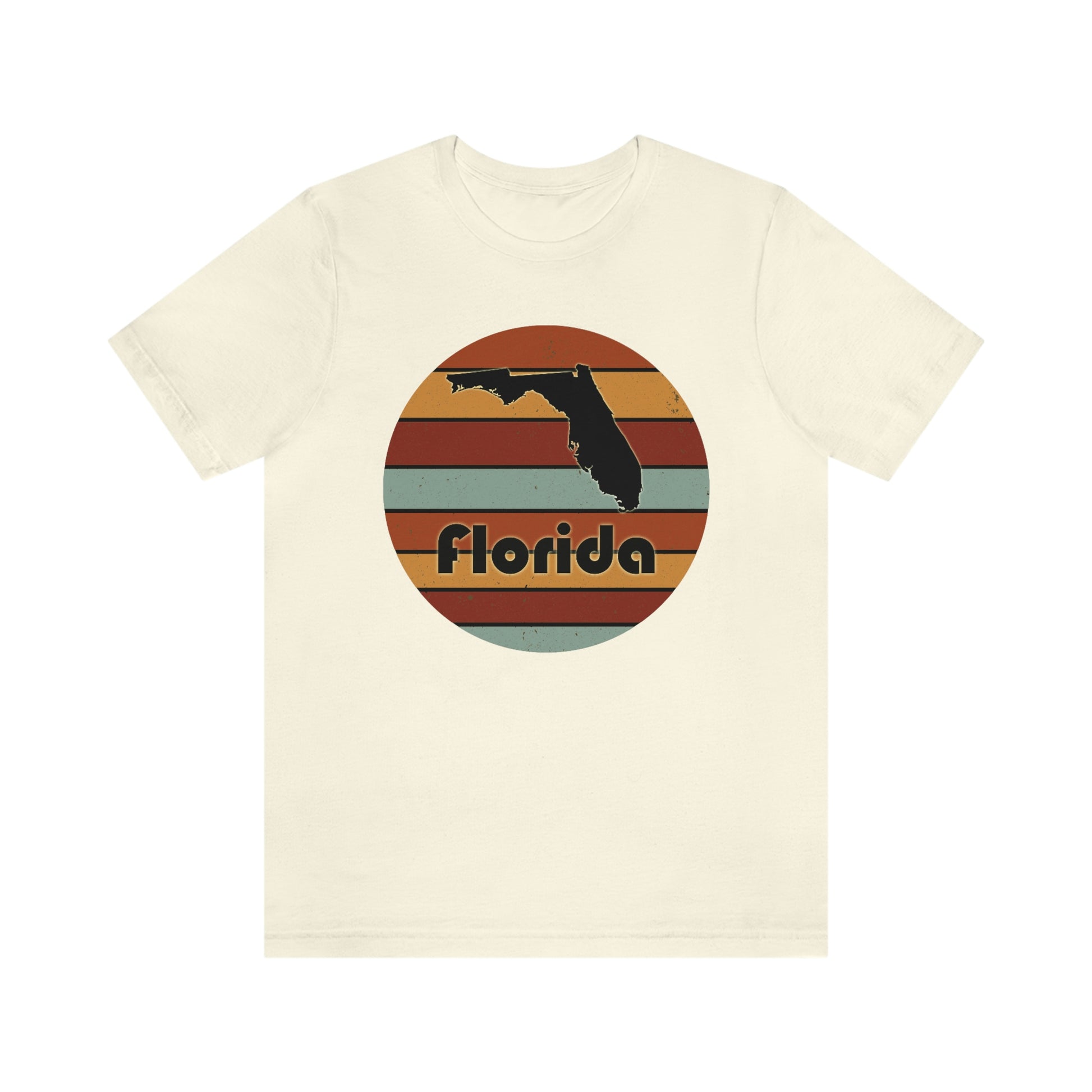 Florida Retro Sunset Short Sleeve T-shirt