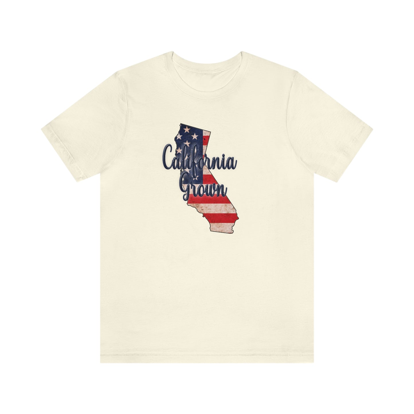 California US Flag Unisex Jersey Short Sleeve Tee Tshirt T-shirt
